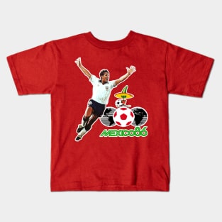 World Cup Heroes Mexico 86 - Gary Lineker Kids T-Shirt